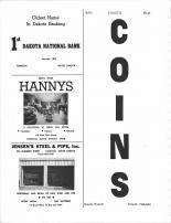 1st Dakota National Bank, Hannys, Jensen's Steel & Pipe Inc., Coins, Yankton County 1968